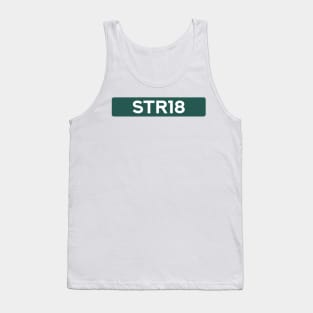 Lance Stroll 18 - Driver Tag #3 Tank Top